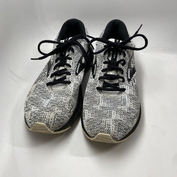 Brooks Adrenaline Mens GTS 21 Running Shoes White Grey Black Sz 11.5 US main image 6
